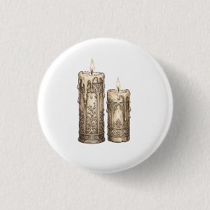 Dekorative Vintage-Gotikk Kerzen Button
