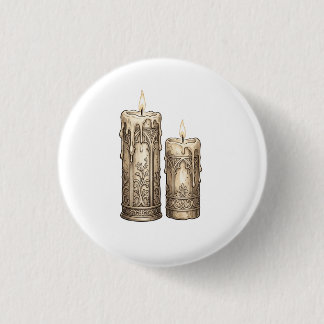 Dekorative Vintage-Gotikk Kerzen Button