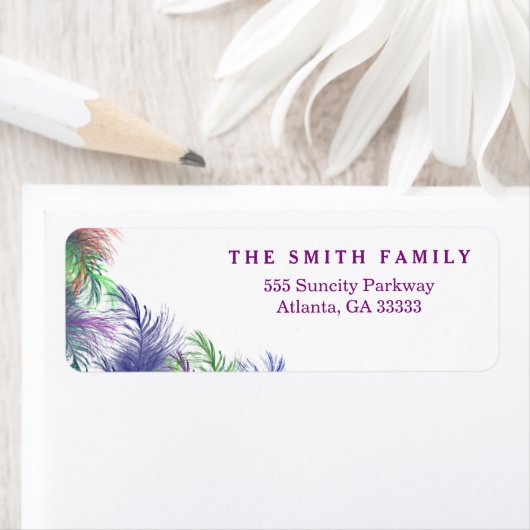 Dekorative Vintage Vogelfederdekoration (Insitu)