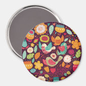 Dekorative Vögel Magnet (Vorderseite/Rückseite)