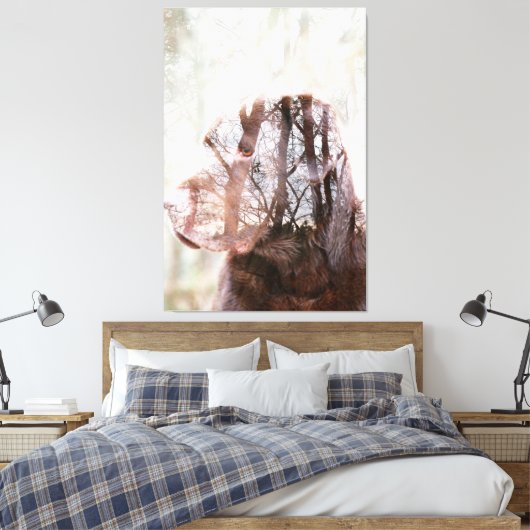 dekorative Wandkunst  Leinwanddruck (Insitu (Schlafzimmer))