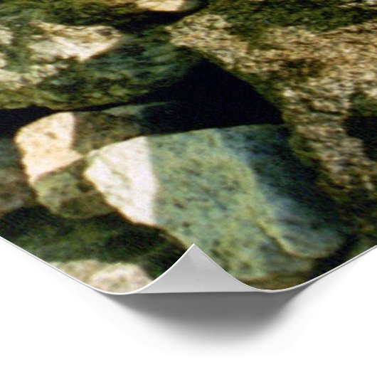 Dekorative Wasserpumpe Poster (Ecke)