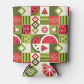 Dekorative Watermelon Elemente Kunst, Dichtung und Dosenkühler (Vorderseite)