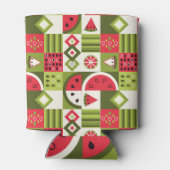 Dekorative Watermelon Elemente Kunst, Dichtung und Dosenkühler (Rückseite)