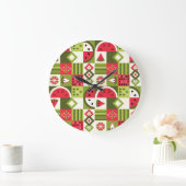 Dekorative Watermelon Elemente Kunst, Dichtung und Große Wanduhr (Zuhause)