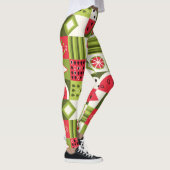 Dekorative Watermelon Elemente Kunst, Dichtung und Leggings (Rechts)