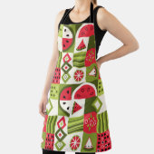 Dekorative Watermelon Elemente Kunst, Dichtung und Schürze (InSitu)