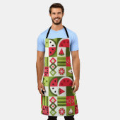 Dekorative Watermelon Elemente Kunst, Dichtung und Schürze (Getragen)