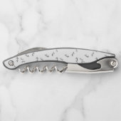 Dekorative, weiche Pfirsichschraube Kellnermesser (Rückseite)