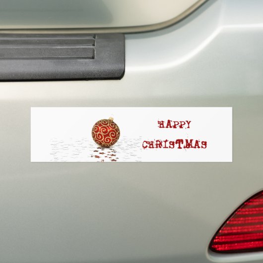 Dekorative Weihnachtsbälle Autoaufkleber (Auf Auto)
