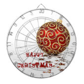 Dekorative Weihnachtsbälle Dartscheibe (vorne)