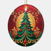 Dekorative Weihnachtsbaum Keramik Ornament (Links)