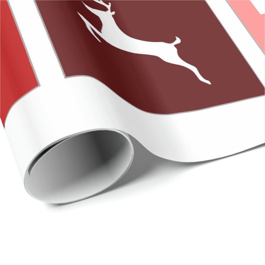 Dekorative Weihnachtsbaumdekorationen Geschenkpapier (Rolleneckpunkt)