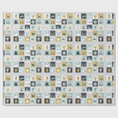 Dekorative Weihnachtsdekoration Geschenkpapier (Flach)