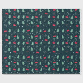 Dekorative Weihnachtsdekoration Geschenkpapier (Flach)