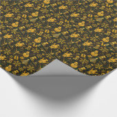 Dekorative Weihnachtsdekoration Geschenkpapier (Ecke)