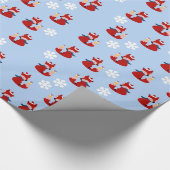 Dekorative Weihnachtsdekoration Oranament Wrapping Geschenkpapier (Ecke)