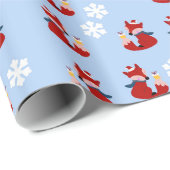 Dekorative Weihnachtsdekoration Oranament Wrapping Geschenkpapier (Rolleneckpunkt)