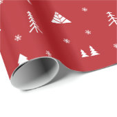 Dekorative Weihnachtsdekoration Oranament Wrapping Geschenkpapier (Rolleneckpunkt)