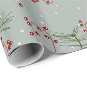 Dekorative Weihnachtsdekoration Oranament Wrapping Geschenkpapier (Rolleneckpunkt)