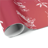 Dekorative Weihnachtsdekoration Oranament Wrapping Geschenkpapier (Rolleneckpunkt)