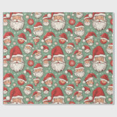 Dekorative Weihnachtsdekoration Oranament Wrapping Geschenkpapier (Flach)