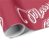 Dekorative Weihnachtsdekoration Oranament Wrapping Geschenkpapier (Rolleneckpunkt)