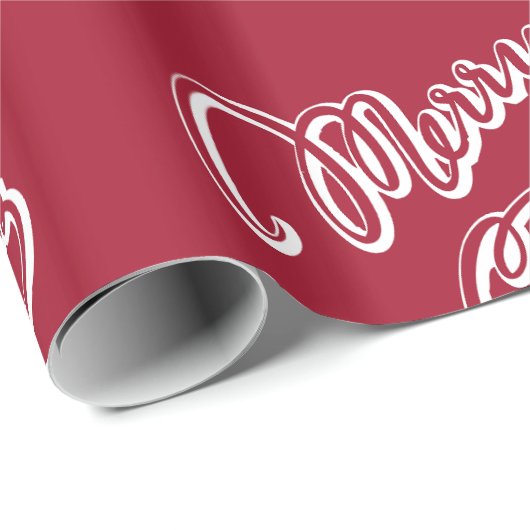 Dekorative Weihnachtsdekoration Oranament Wrapping Geschenkpapier (Rolleneckpunkt)