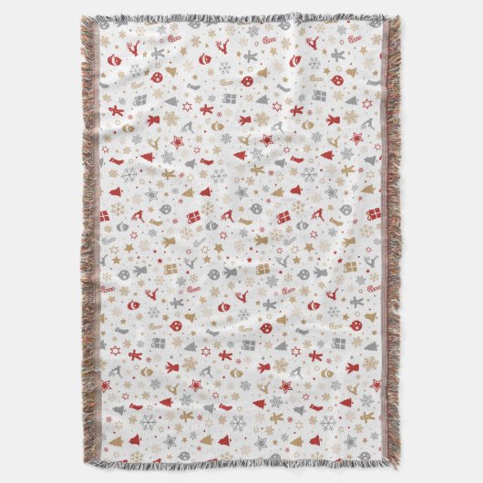 Dekorative Weihnachtsmuster Decke (Vorderseite Vertikal)