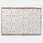 Dekorative Weihnachtsmuster Decke (Vorderseite)