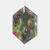 Dekorative Weihnachtsschmuck (Vorderseite Links)
