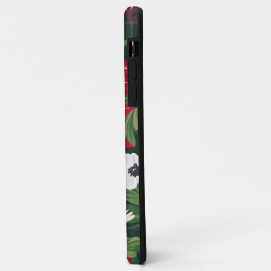 Dekorative Weihnachtszeit Case-Mate iPhone Hülle (Hinten/Links)