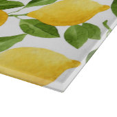 Dekorative Zitronen-Schneidebrett Schneidebrett (Ecke)