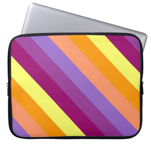 Dekorative Zuckerkassette Laptopschutzhülle (Vorderseite)