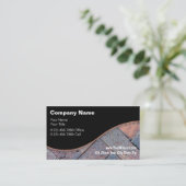 Dekorative Zuhause Brick Paving Visitenkarte (Stehend Vorderseite)