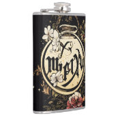 #dekorativeFlascheVinylummantelteFlasche Flachmann (Rechts)