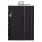 #dekorativeFlascheVinylummantelteFlasche Flachmann (Rückseite)