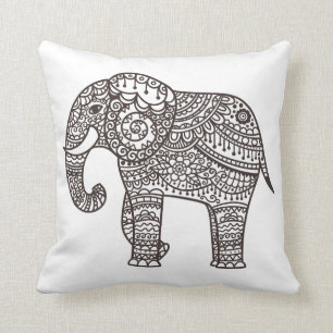 Dekorativer Art-Elefant Kissen