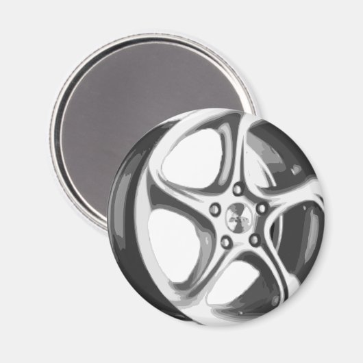 Dekorativer Automobil Magnet (Vorderseite/Rückseite)