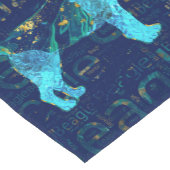 Dekorativer Beaglehund Kurzer Tischläufer (Ecke)