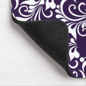 dekorativer Blumenhintergrund Mousepad (Ecke)