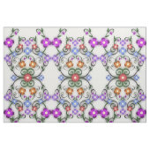 dekorativer Blumenstoff Stoff (Fat Quarter (45,7 x 55,9 cm))