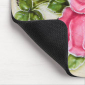 Dekorativer Bouquet Pink Roses Computer Mousepad (Ecke)