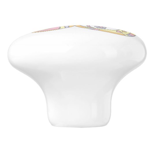 Dekorativer Buchstabe B mit Monogramm Griff (Seitenansicht)