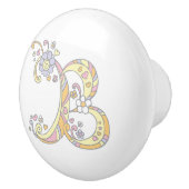 Dekorativer Buchstabe B mit Monogramm Griff (Rechts)