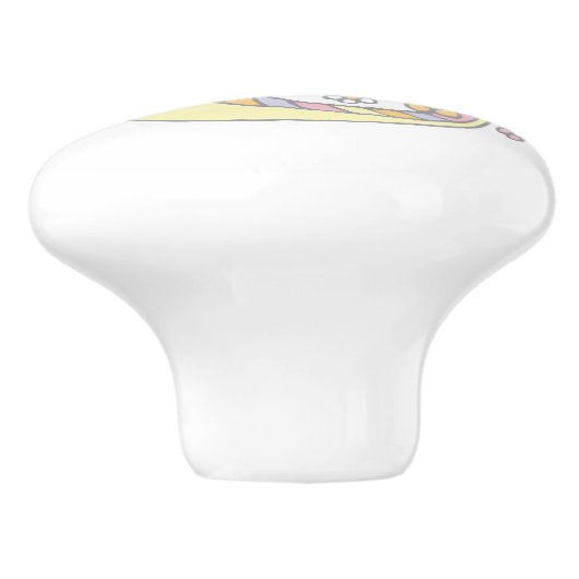 Dekorativer Buchstabe C mit Monogramm Griff (Seitenansicht)