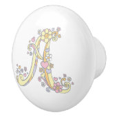 Dekorativer Buchstabe Ein mit Monogramm Griff (Rechts)