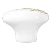 Dekorativer Buchstabe G Monogramm Griff mit Druckk (Seitenansicht)