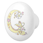 Dekorativer Buchstabe G Monogramm Griff mit Druckk (Rechts)