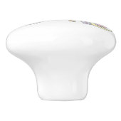 Dekorativer Buchstabe K mit Monogramm Griff (Seitenansicht)